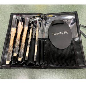 6pc Makeup Brush Set with Travel Organizer NEW